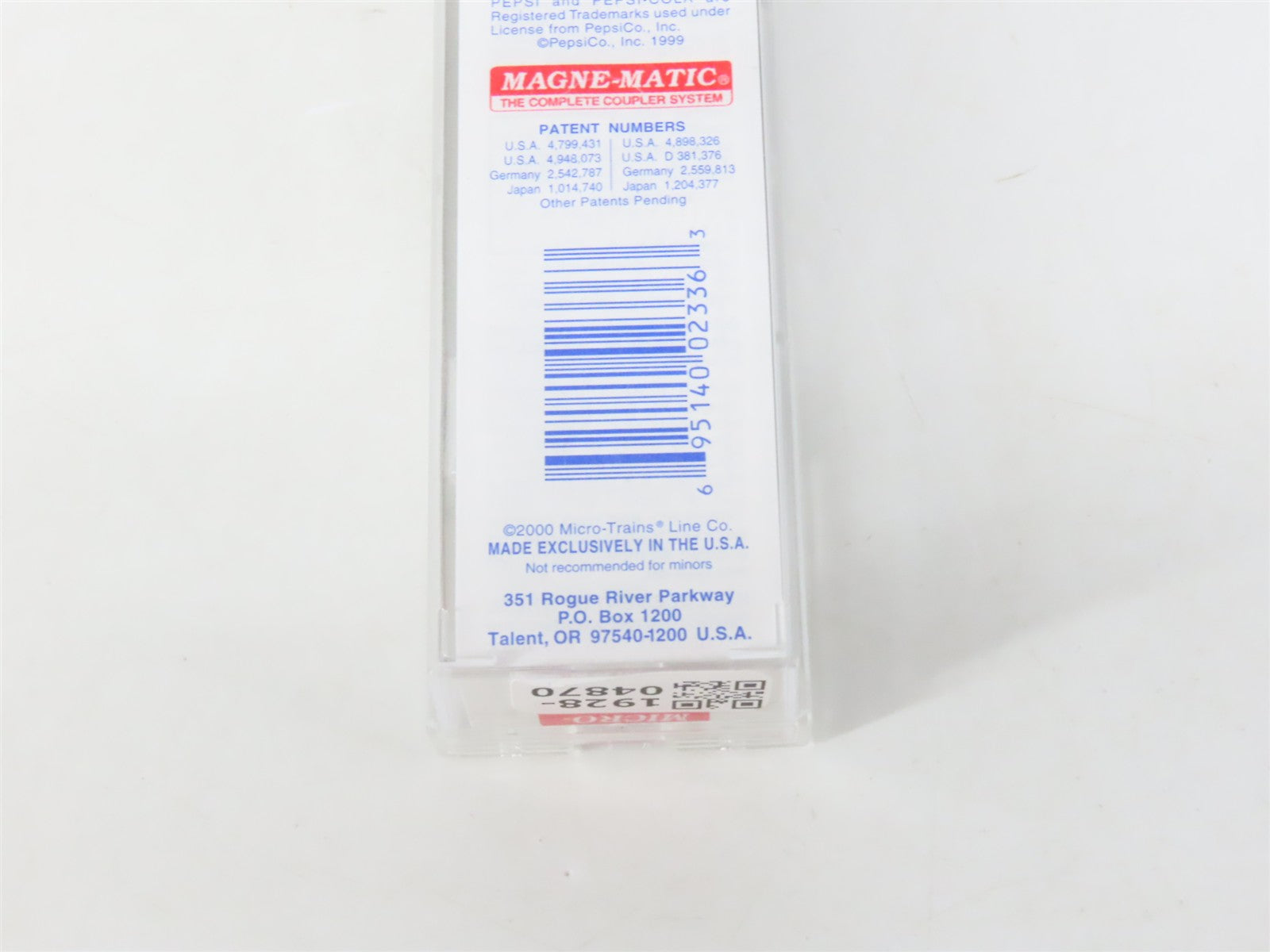 N Scale Micro-Trains MTL 58560 PCEX Pepsi-Cola 36' Reefer 58506