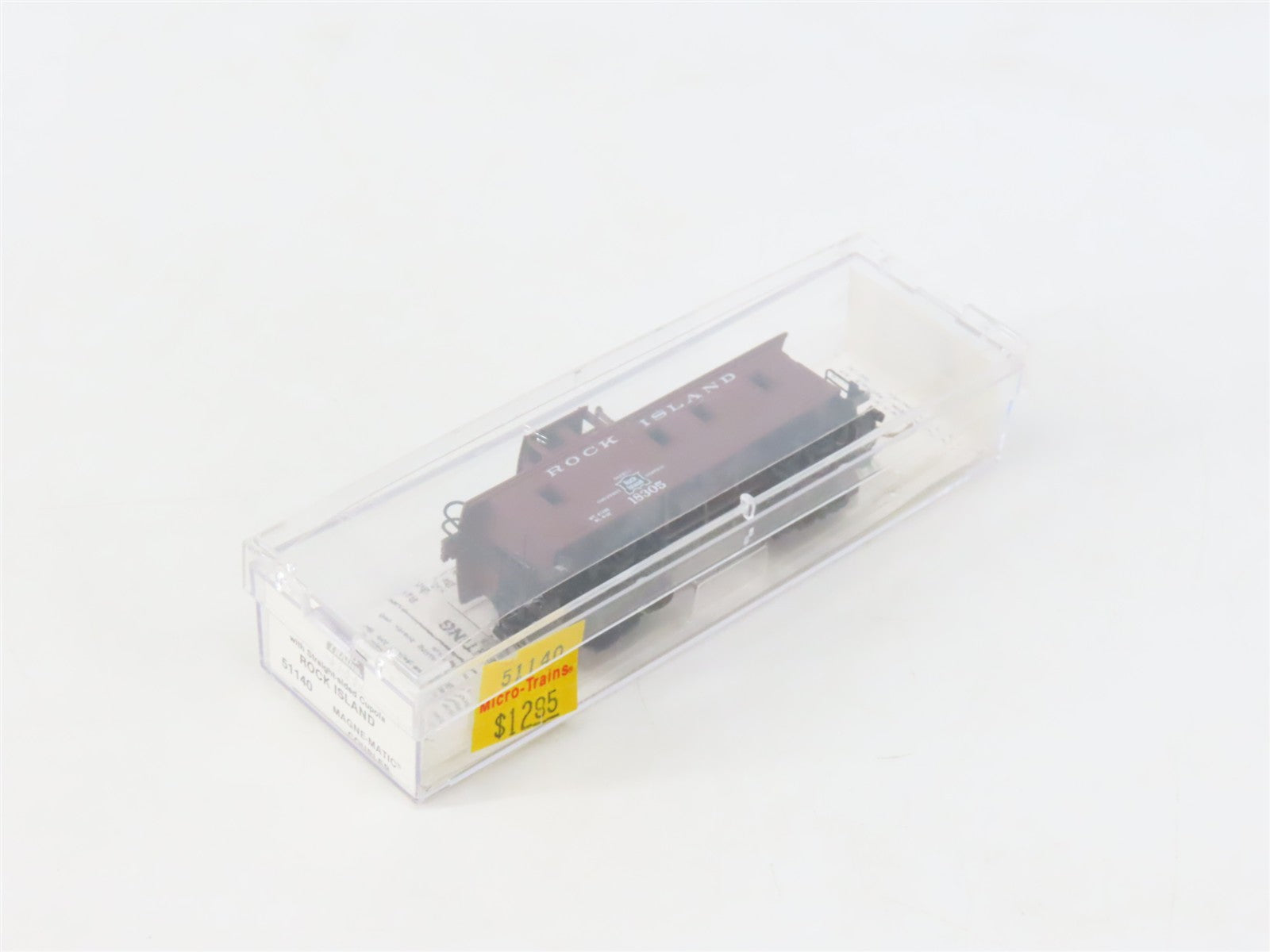 N Scale Micro-Trains MTL 51140 Rock Island 34' Wood-Sheathed Caboose 18305