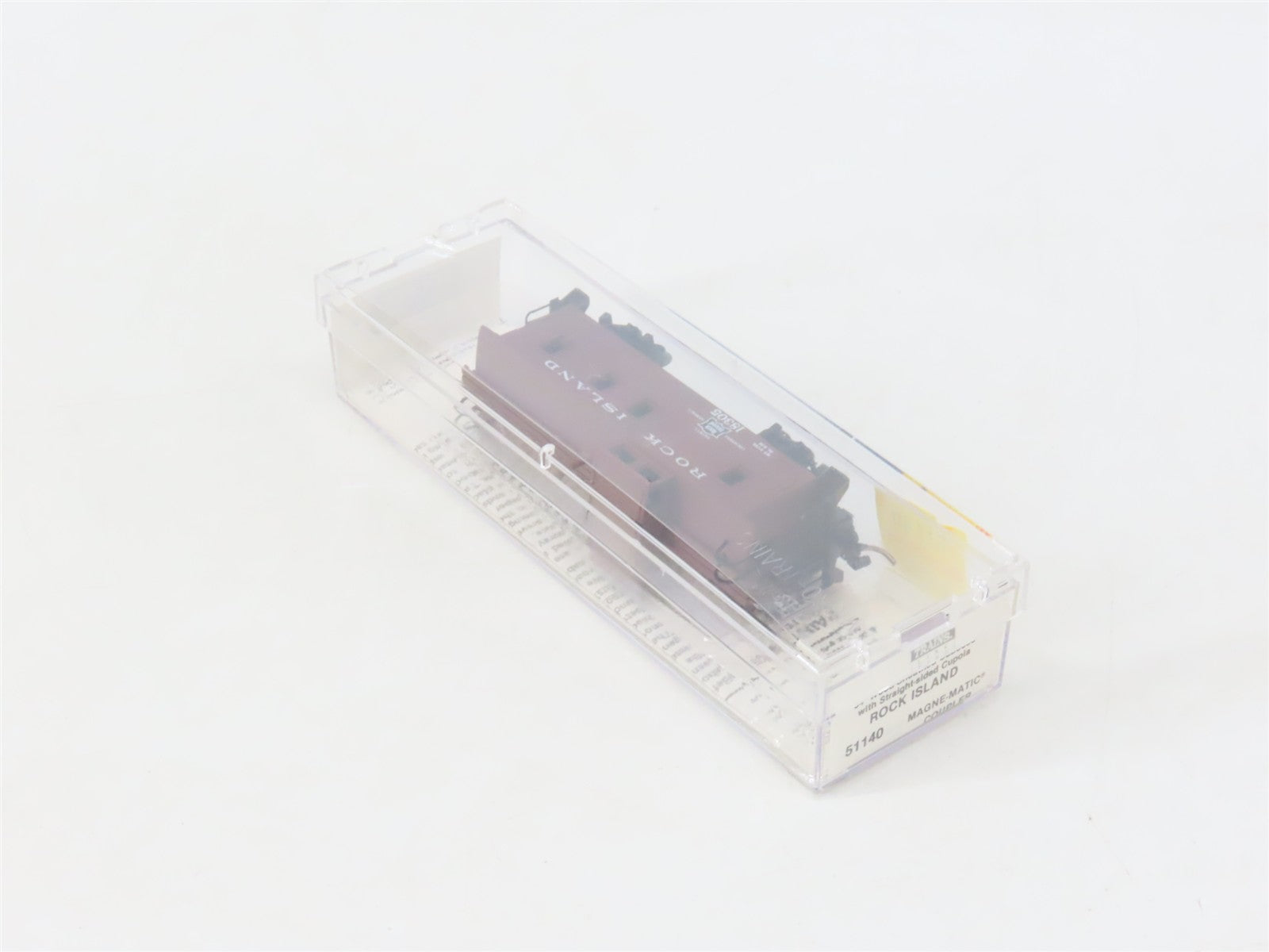 N Scale Micro-Trains MTL 51140 Rock Island 34' Wood-Sheathed Caboose 18305
