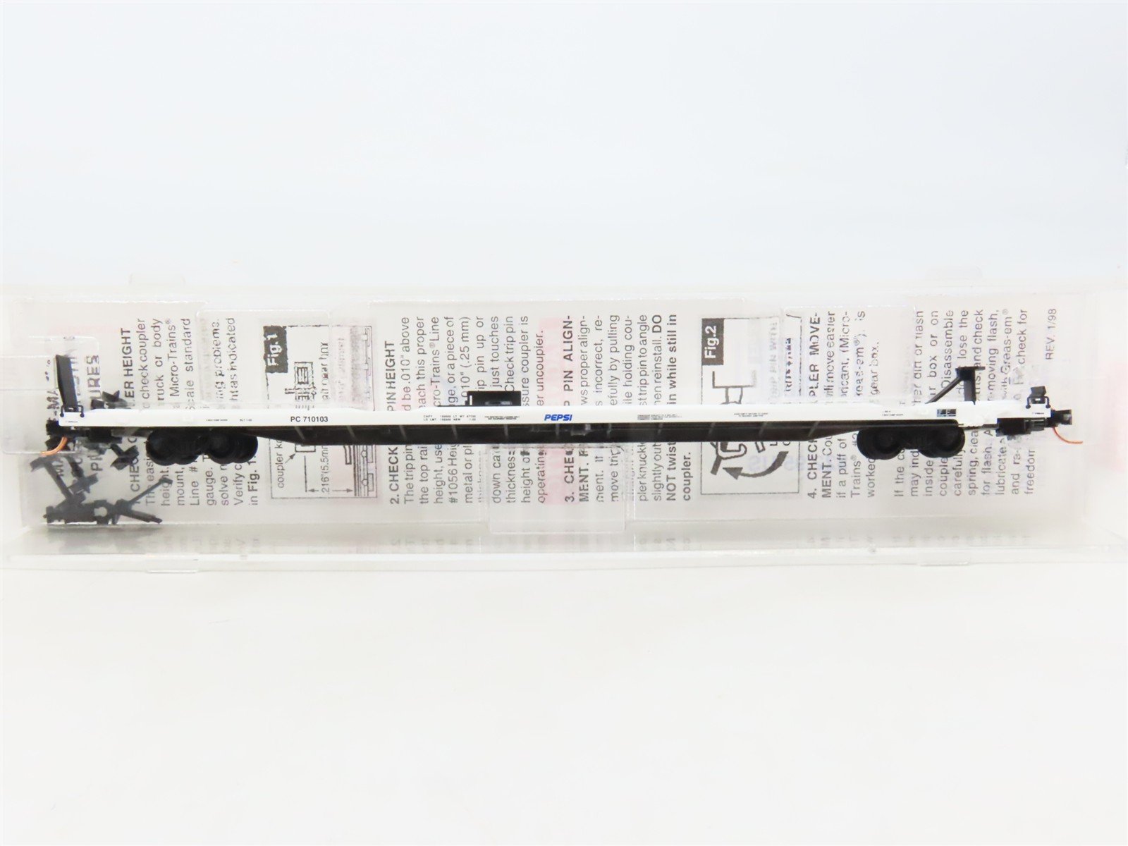 N Scale Micro-Trains MTL 71060 PC Pepsi 89' 4