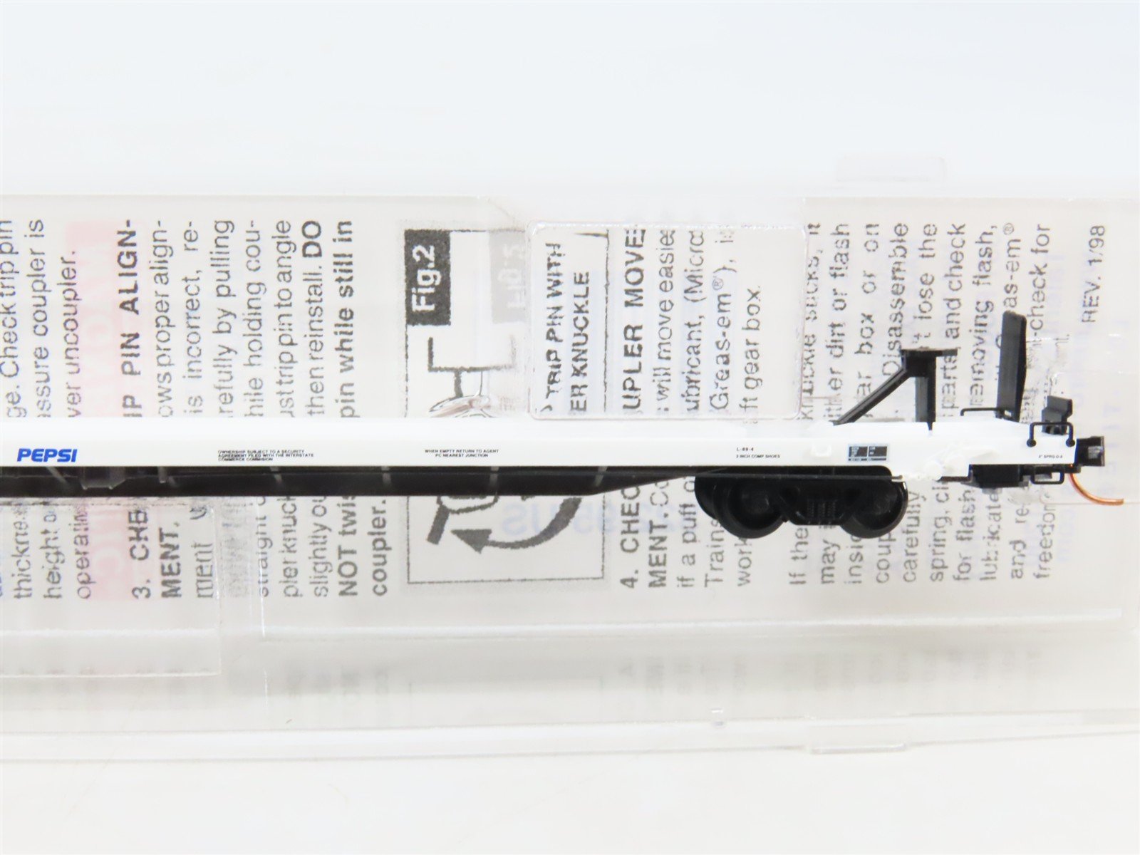N Scale Micro-Trains MTL 71060 PC Pepsi 89' 4