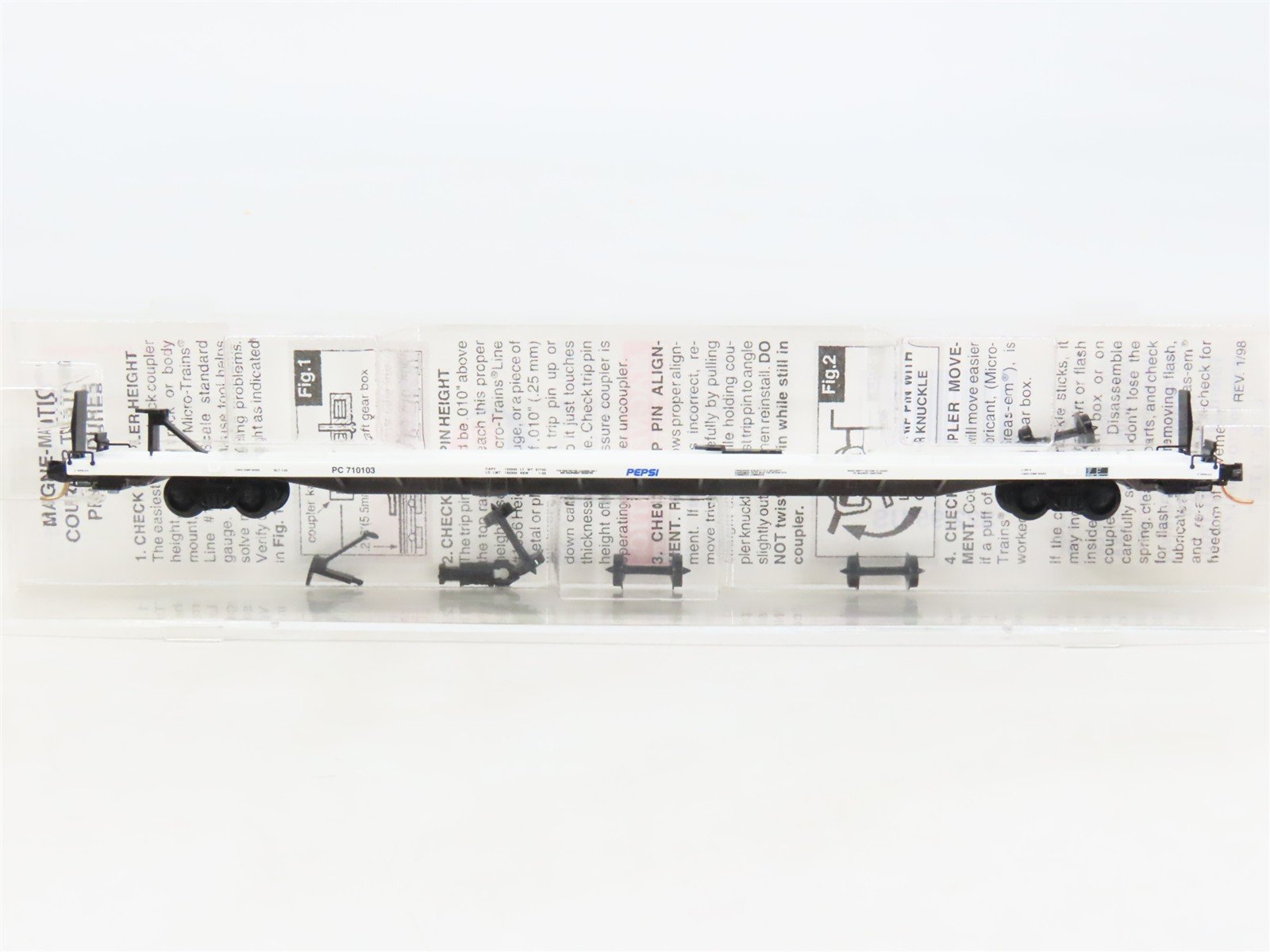 N Scale Micro-Trains MTL 71060 PC Pepsi 89' 4