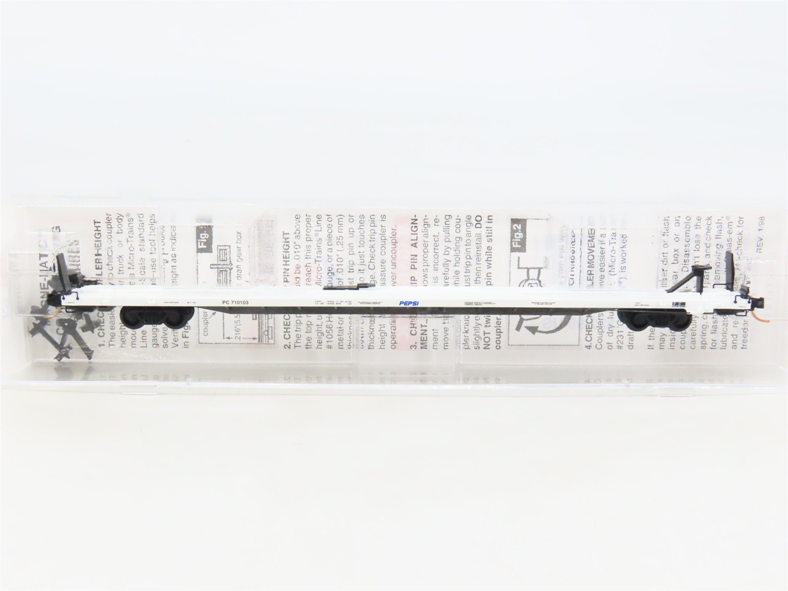 N Scale Micro-Trains MTL 71060 PC Pepsi 89' 4