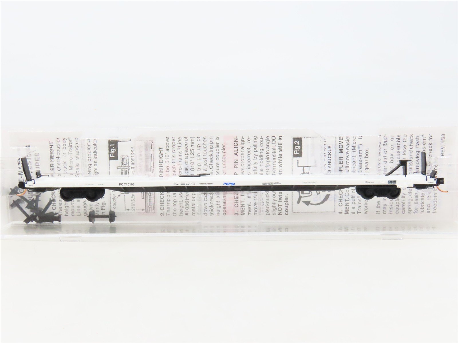 N Scale Micro-Trains MTL 71060 PC Pepsi 89' 4