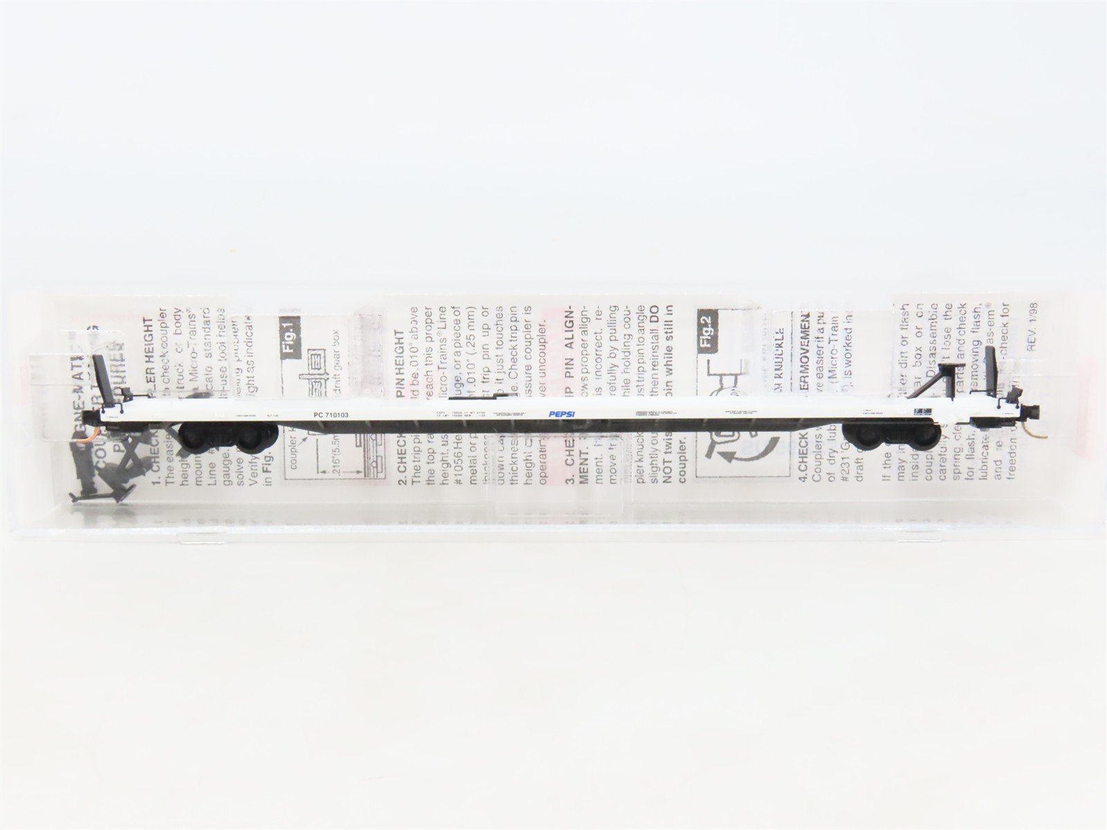 N Scale Micro-Trains MTL 71060 PC Pepsi 89' 4