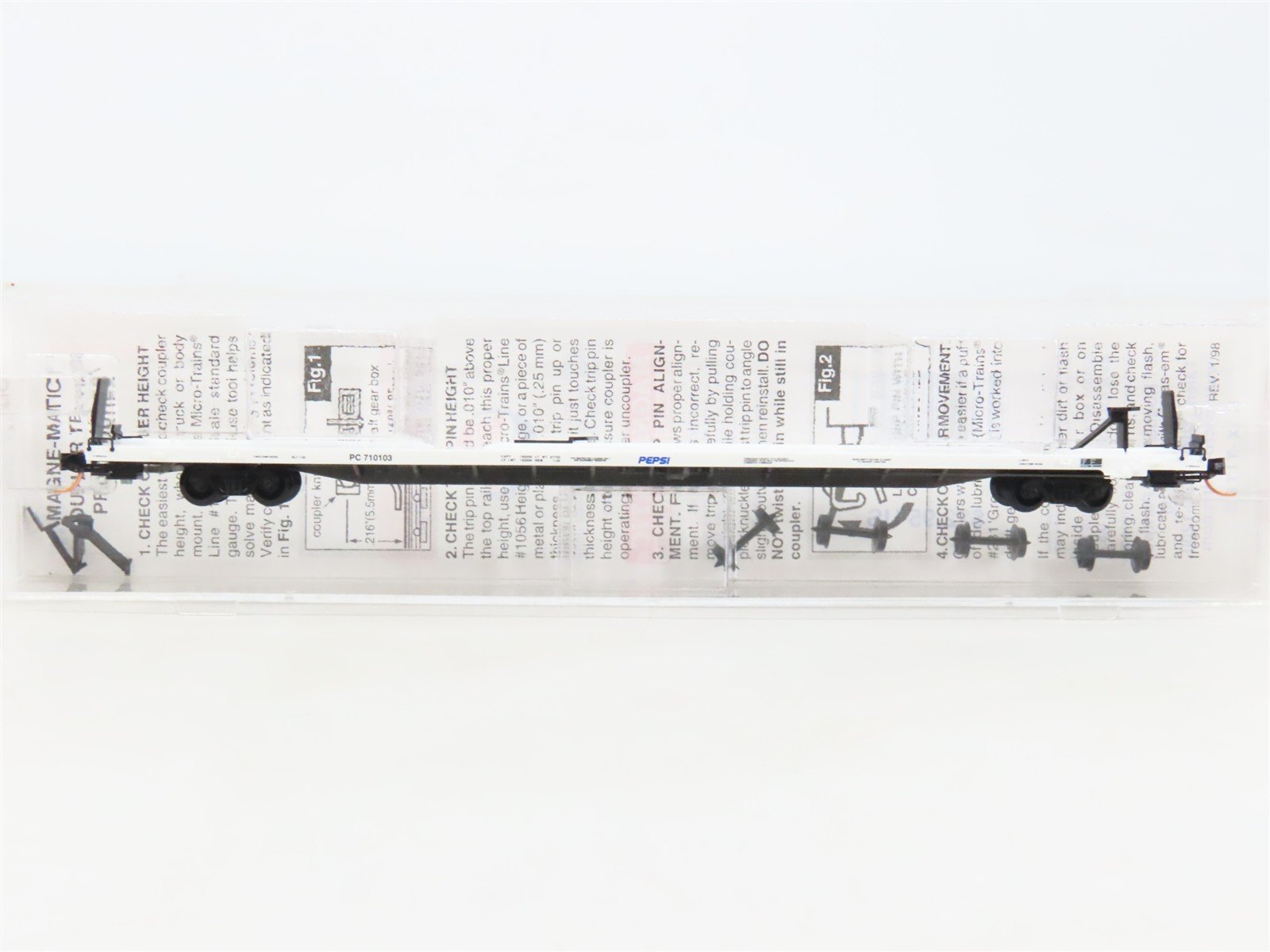 N Scale Micro-Trains MTL 71060 PC Pepsi 89' 4