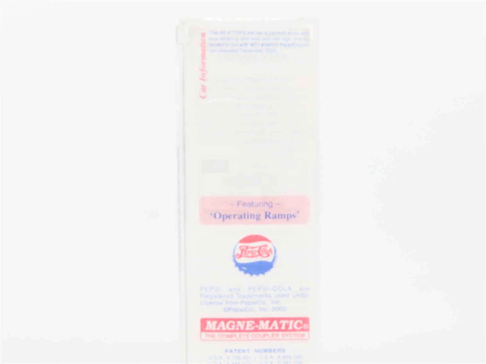 N Scale Micro-Trains MTL 71060 PC Pepsi 89' 4