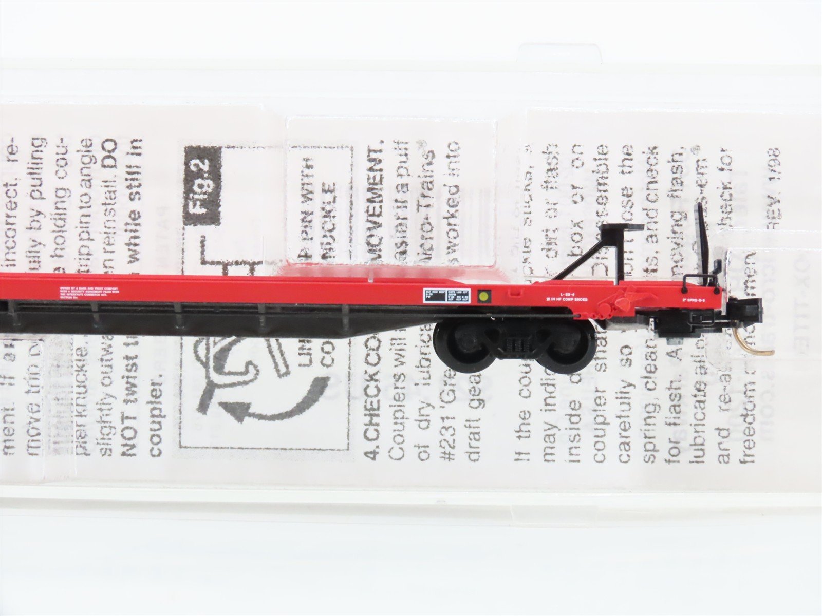N Scale Micro-Trains 71530 Denver & Rio Grande Western 89' TOFC Flat Car RTR