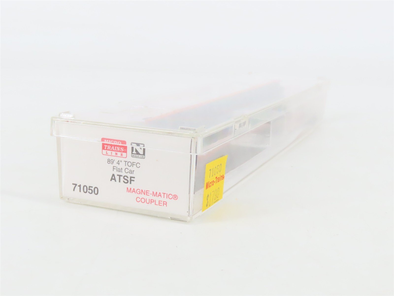N Scale Micro-Trains 71050 ATSF Santa Fe 89' TOFC Flat Car 295009 RTR