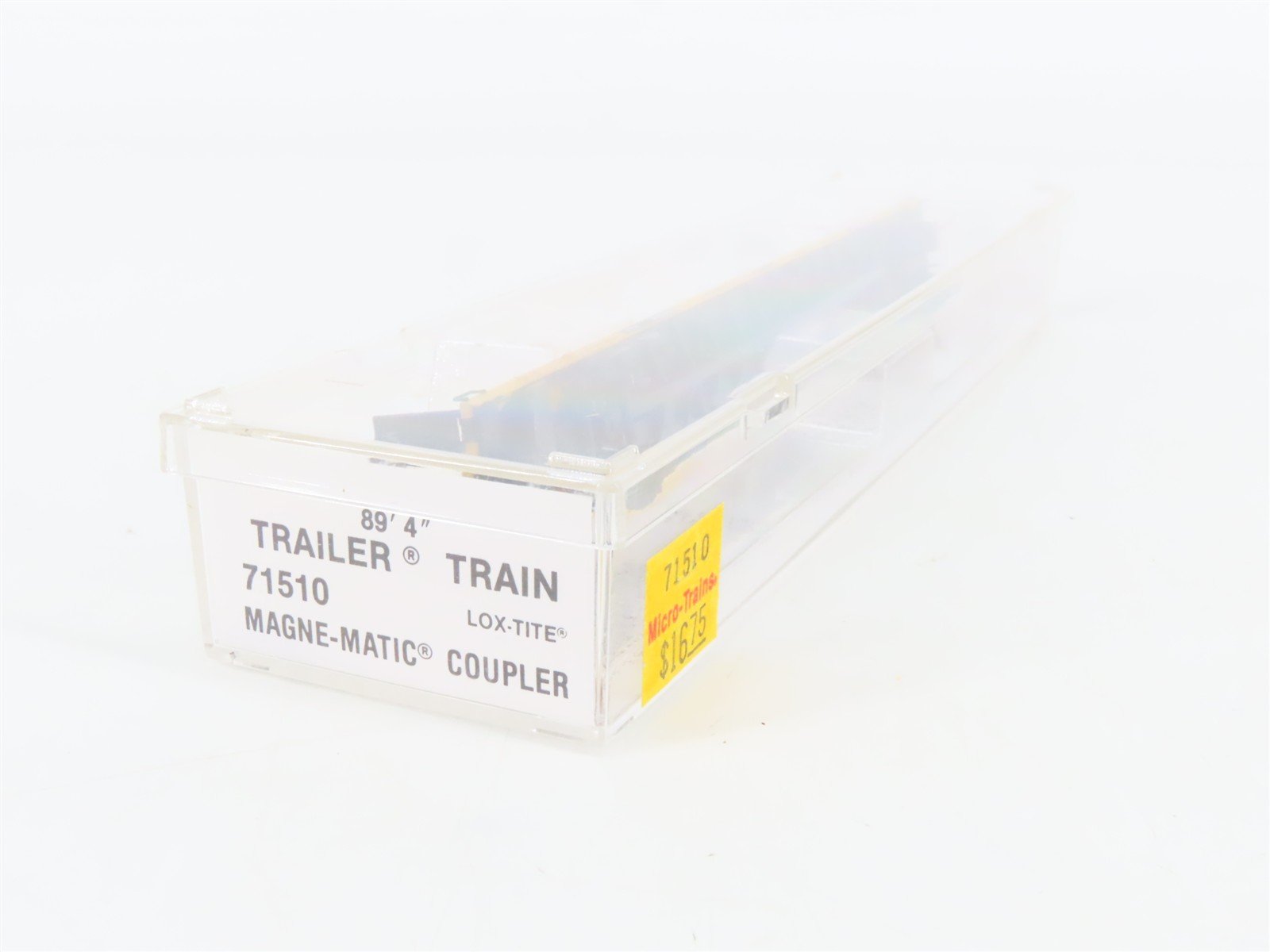 N Scale Micro-Trains 71510 TTX Trailer Train 89' Flat Car 252653 RTR