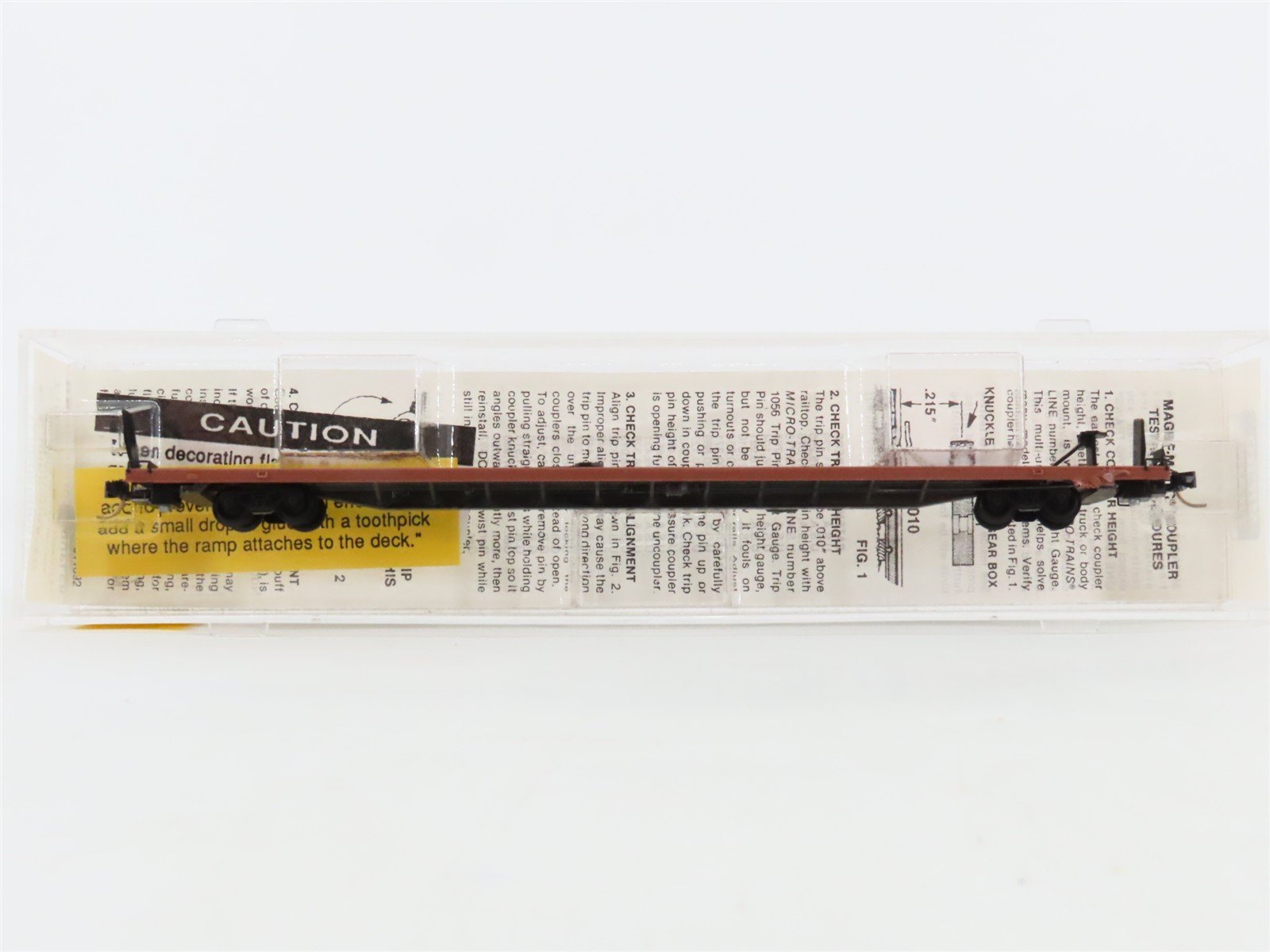 N Scale Micro-Trains 71000 Undecorated 89' Flat Car RTR