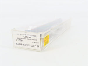 N Scale Micro-Trains 71000 Undecorated 89' Flat Car RTR