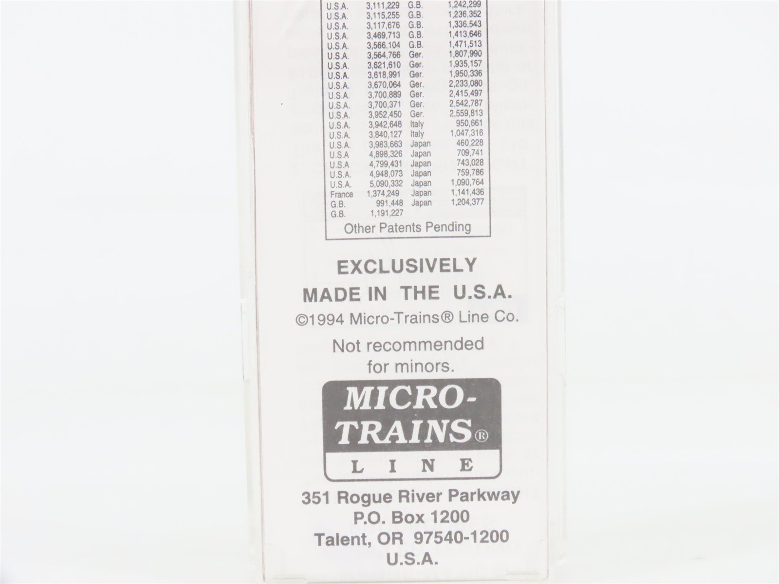 N Scale Micro-Trains 71040 MP Missouri Pacific 89' TOFC Flat Car 838201 RTR