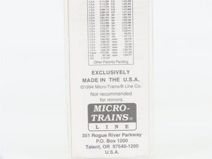 N Scale Micro-Trains 71040 MP Missouri Pacific 89' TOFC Flat Car 838201 RTR