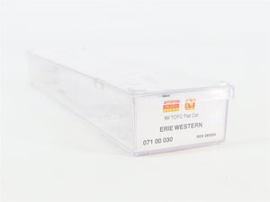 N Scale Micro-Trains 07100030 ERES Erie Western 89' TOFC Flat Car 250005 RTR