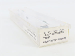 N Scale Micro-Trains 71030 ERES Erie Western 89' Flat Car 250015 RTR