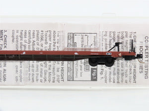 N Scale Micro-Trains 71040 MP Missouri Pacific 89' TOFC Flat Car 838201 RTR