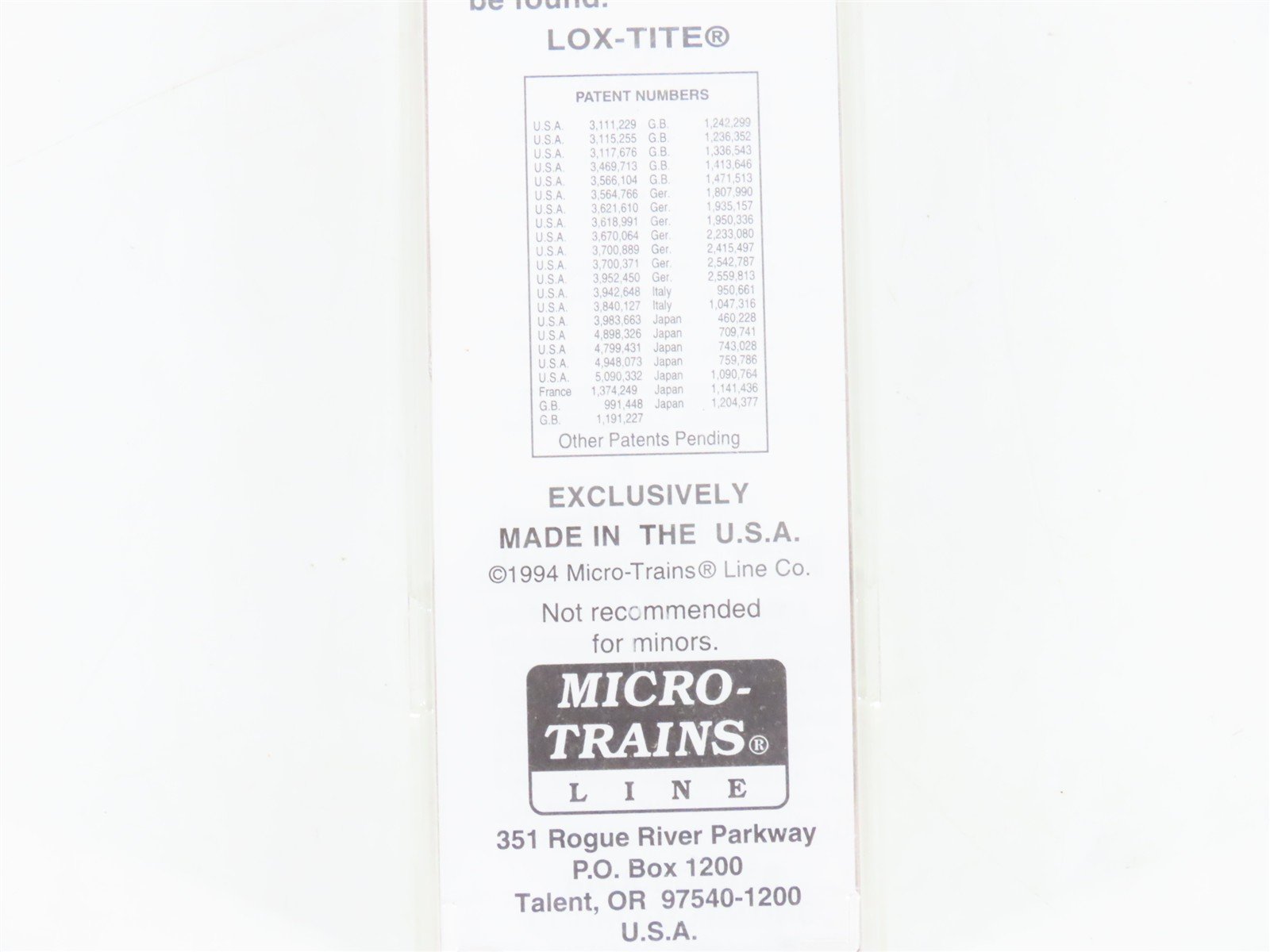 N Scale Micro-Trains 71040 MP Missouri Pacific 89' TOFC Flat Car 838201 RTR