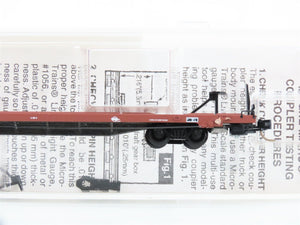 N Scale Micro-Trains 71040 MP Missouri Pacific 89' TOFC Flat Car 838201 RTR