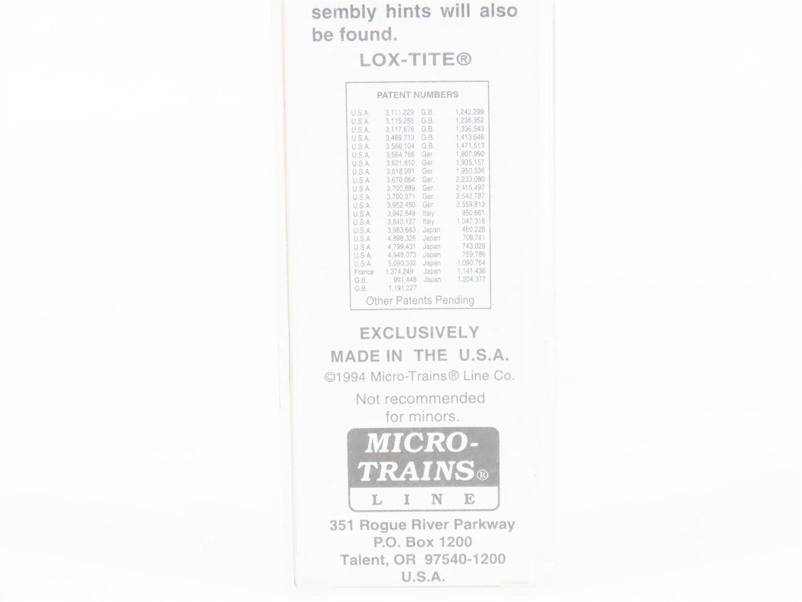 N Scale Micro-Trains 71040 MP Missouri Pacific 89' TOFC Flat Car 838201 RTR