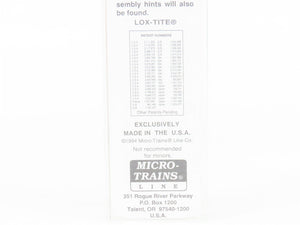 N Scale Micro-Trains 71040 MP Missouri Pacific 89' TOFC Flat Car 838201 RTR