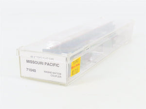 N Scale Micro-Trains 71040 MP Missouri Pacific 89' TOFC Flat Car 838201 RTR