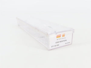 N Scale Micro-Trains 07100030 ERES Erie Western 89' Flat Car 280005 RTR