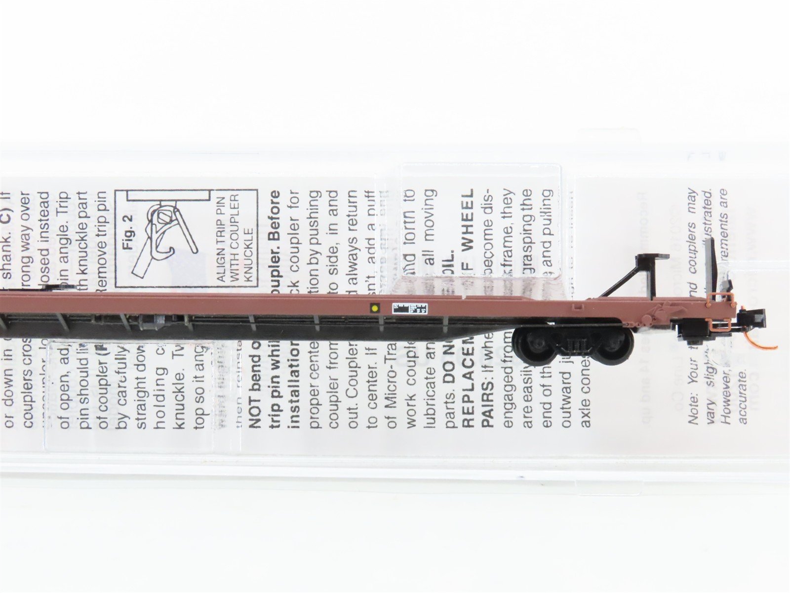 N Scale Micro-Trains 07100561 SP Southern Pacific 89' TOFC Flat Car 513655 RTR