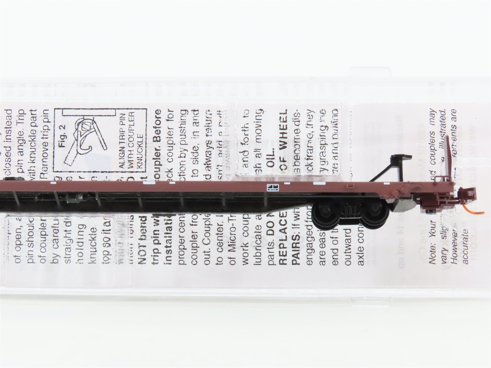 N Scale Micro-Trains 07100090 BNSF Railway 89' TOFC Flat Car 585725 RTR