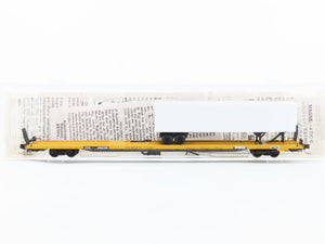 N Scale Micro-Trains 71524 TTX Trailer Train 89' TOFC Flat Car w/ Trailer RTR