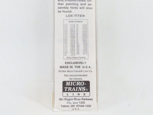 N Scale Micro-Trains 71524 TTX Trailer Train 89' TOFC Flat Car w/ Trailer RTR