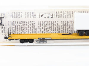 N Scale Micro-Trains 71524 TTX Trailer Train 89' Flat Car 252705 RTR