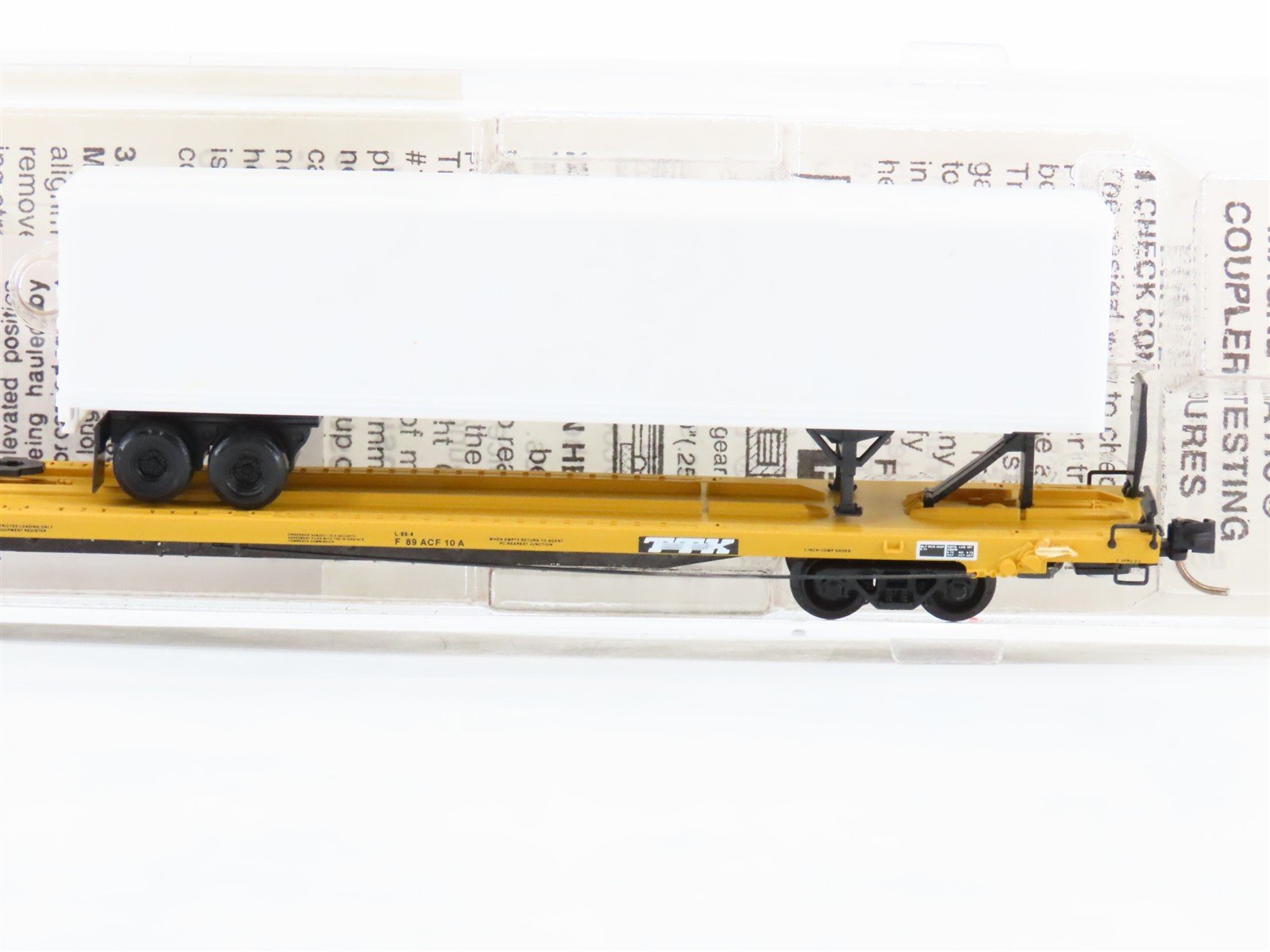 N Scale Micro-Trains 71524 TTX Trailer Train 89' Flat Car 252705 RTR