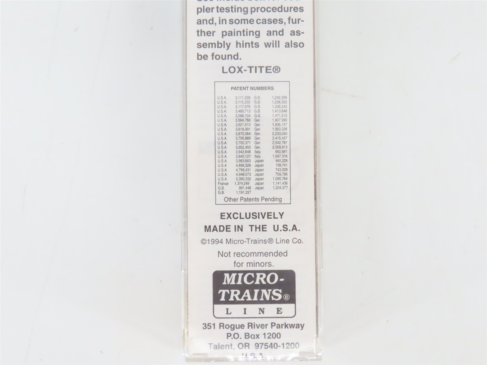 N Scale Micro-Trains 71524 TTX Trailer Train 89' Flat Car 252705 RTR