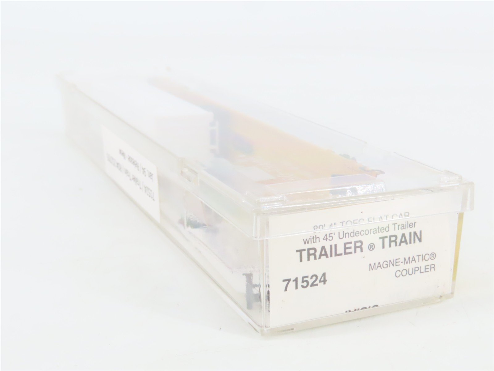 N Scale Micro-Trains 71524 TTX Trailer Train 89' Flat Car 252705 RTR