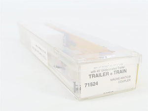N Scale Micro-Trains 71524 TTX Trailer Train 89' Flat Car 252705 RTR