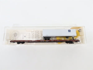 N Scale Micro-Trains 71014 TTAX Trailer Train 89' Flat Car 970255 RTR