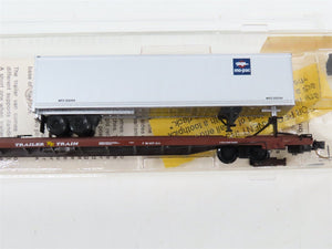N Scale Micro-Trains 71014 TTAX Trailer Train 89' Flat Car 970255 RTR