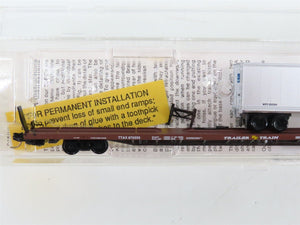 N Scale Micro-Trains 71014 TTAX Trailer Train 89' Flat Car 970255 RTR
