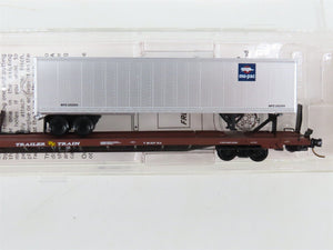 N Scale Micro-Trains 71014 TTAX Trailer Train 89' Flat Car 970255 RTR
