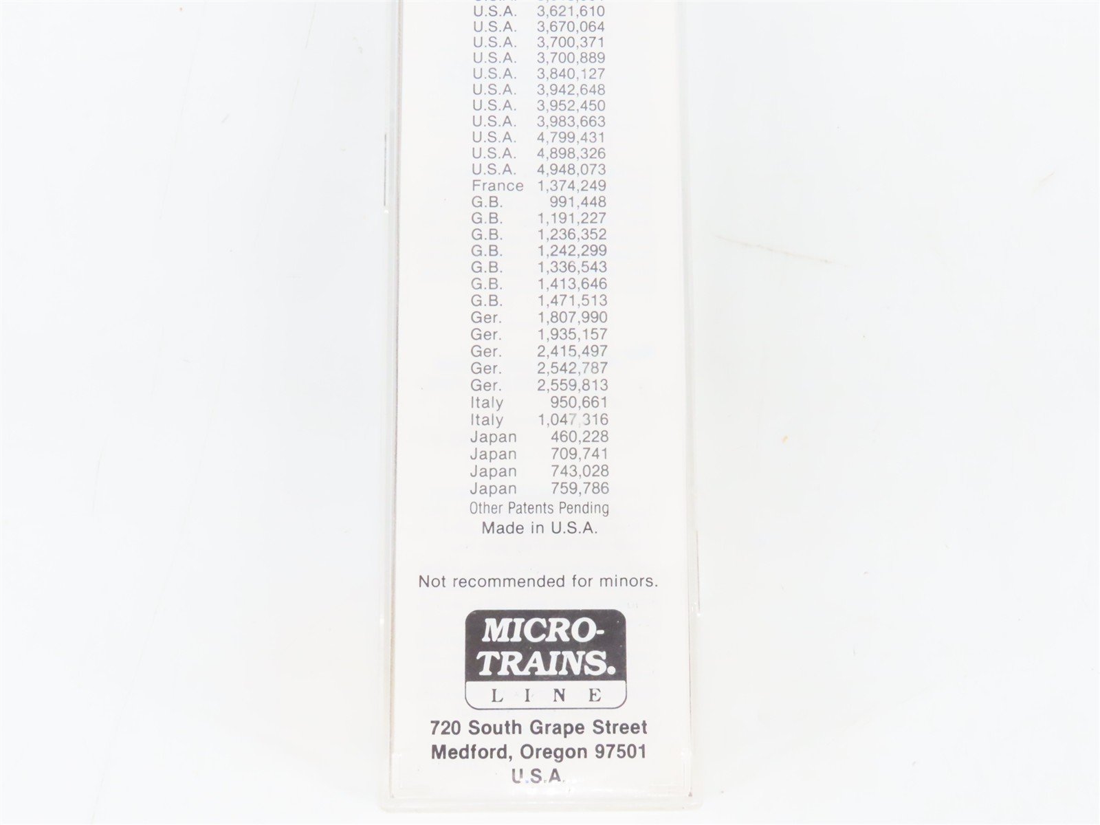 N Scale Micro-Trains 71014 TTAX Trailer Train 89' Flat Car 970255 RTR