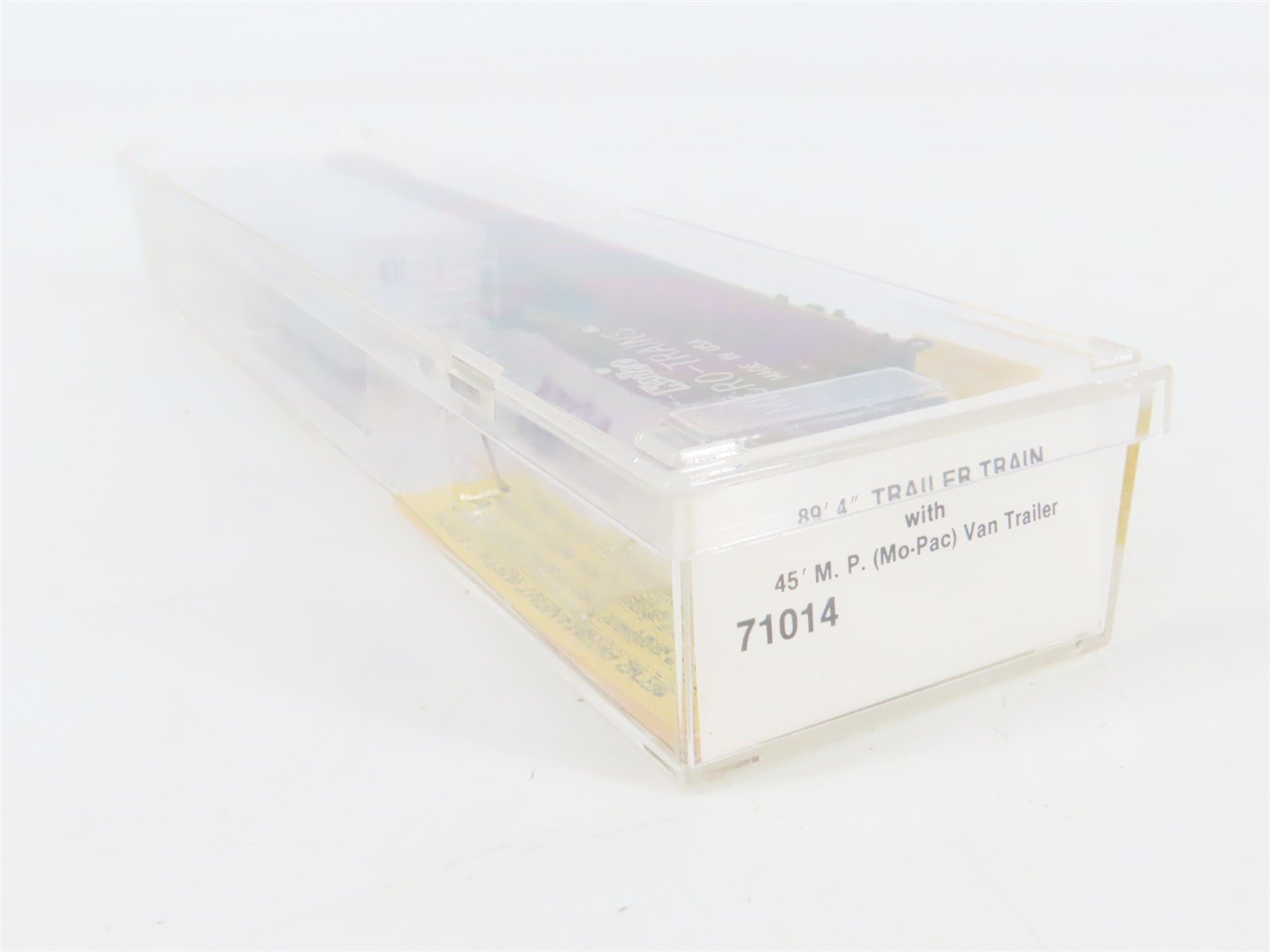 N Scale Micro-Trains 71014 TTAX Trailer Train 89' Flat Car 970255 RTR