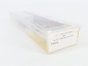 N Scale Micro-Trains 71014 TTAX Trailer Train 89' Flat Car 970255 RTR
