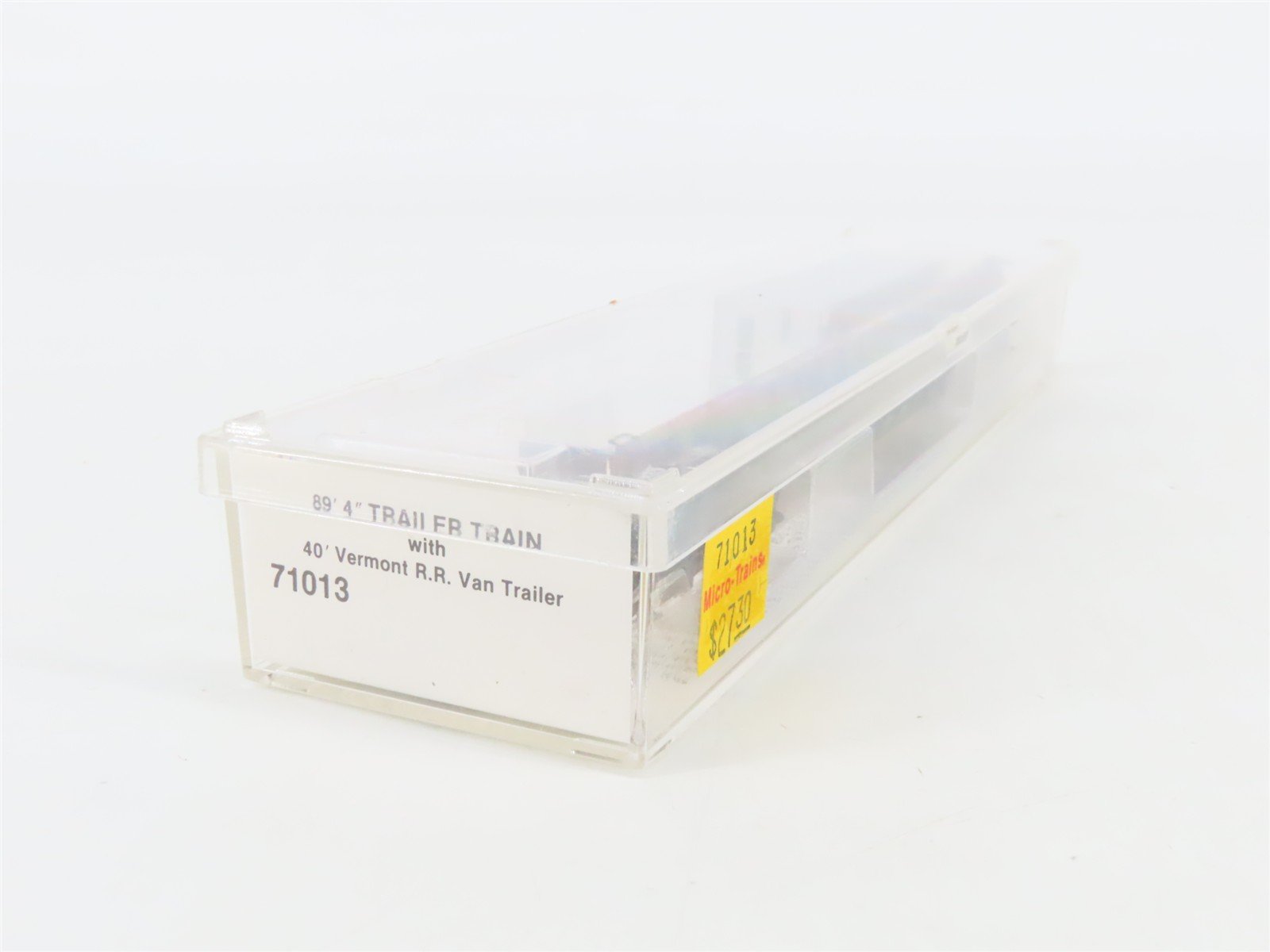 N Scale Micro-Trains 71013 TTAX Trailer Train 89' Flat Car 970257 RTR