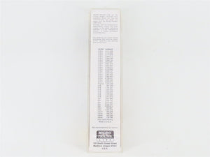 N Scale Micro-Trains 71023 DTI Detroit, Toledo & Ironton 89' Flat Car 90089 RTR