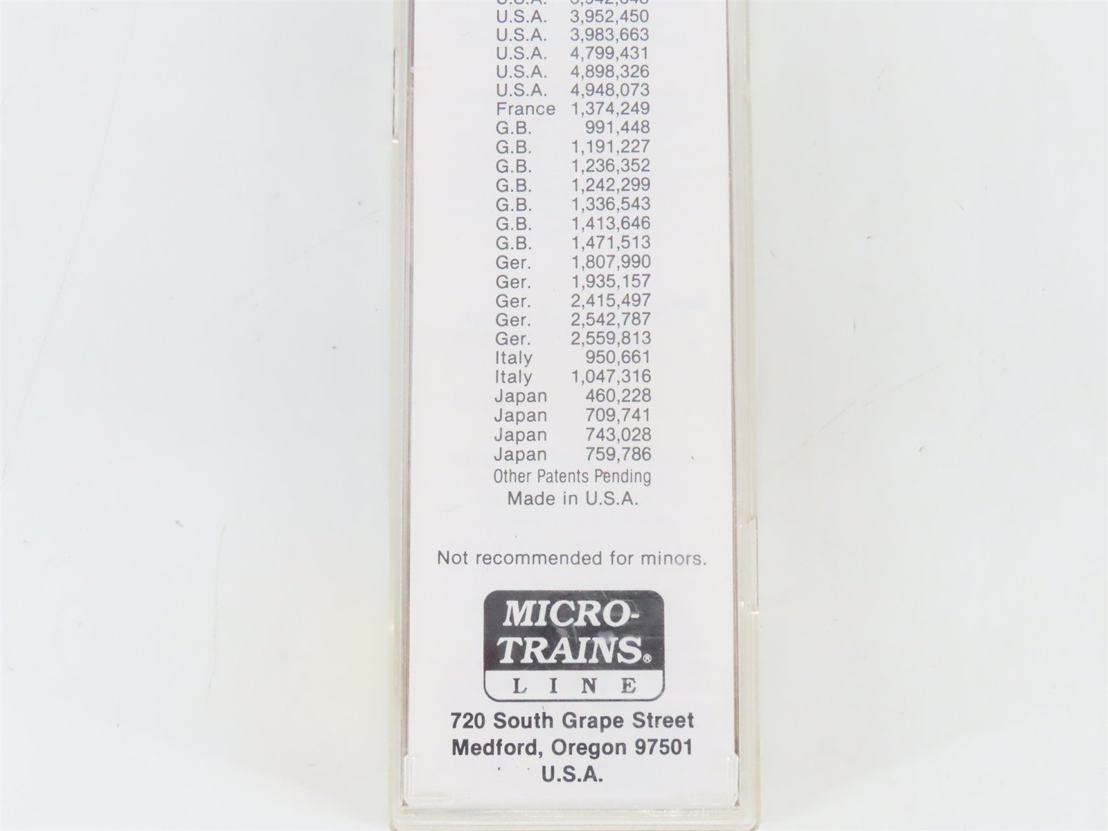 N Scale Micro-Trains 71023 DTI Detroit, Toledo & Ironton 89' Flat Car 90089 RTR
