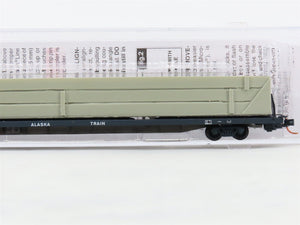 N Scale Micro-Trains 07100080 ARR Alaska Railroad 89' Flat Car 18519 RTR
