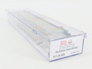 N Scale Micro-Trains 07100080 ARR Alaska Railroad 89' Flat Car 18519 RTR