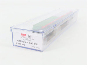N Scale Micro-Trains 07200230 CP Canadian Pacific 89' Flat Car 521135 RTR