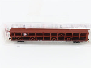 N Scale Micro-Trains MTL 112030.1 KTTX PRR 89' Tri-Level Open Auto Rack #901496